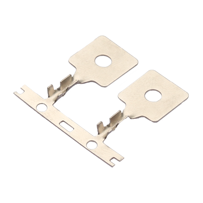 10x10x3.2x0.3t纯镍端子 传感器端子新能源汽车端子精密端子生产厂家志盈端子ZYT