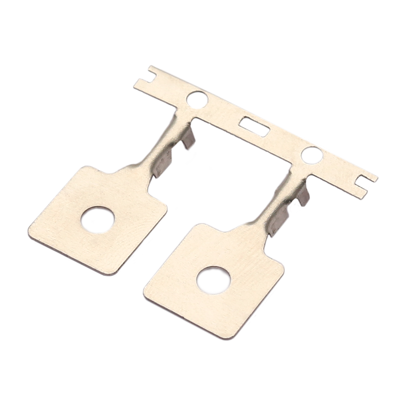 10x10x3.2x0.3t纯镍端子 传感器端子新能源汽车端子精密端子生产厂家志盈端子ZYT