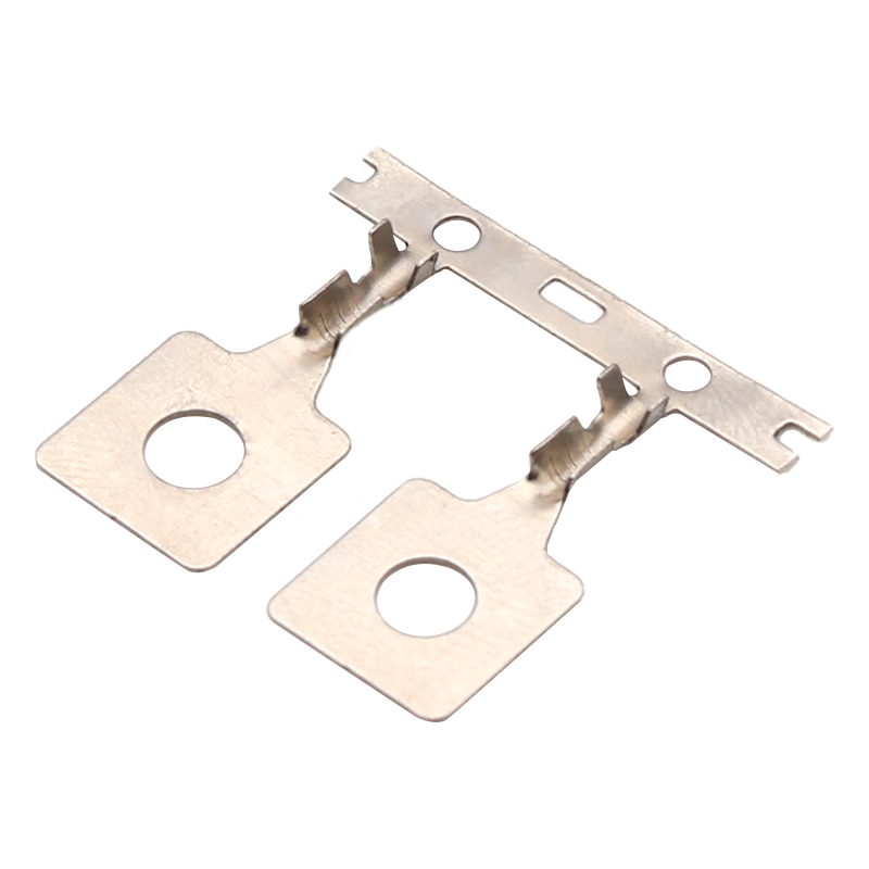 10x10x4.2x0.3t连绕纯镍端子 传感器端子新能源光伏风电电压温度端子