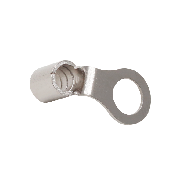 4.3x6.6+4.1x12.4x0.5t折弯90度黄铜镀镍端子