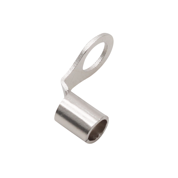 4.3x6.6+4.1x12.4x0.5t折弯90度黄铜镀镍端子