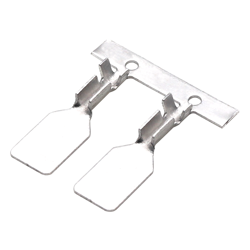 7x9.5x0.5t/0.8t铝端子 传感器端子新能源汽车端子精密端子生产厂家志盈端子ZYT